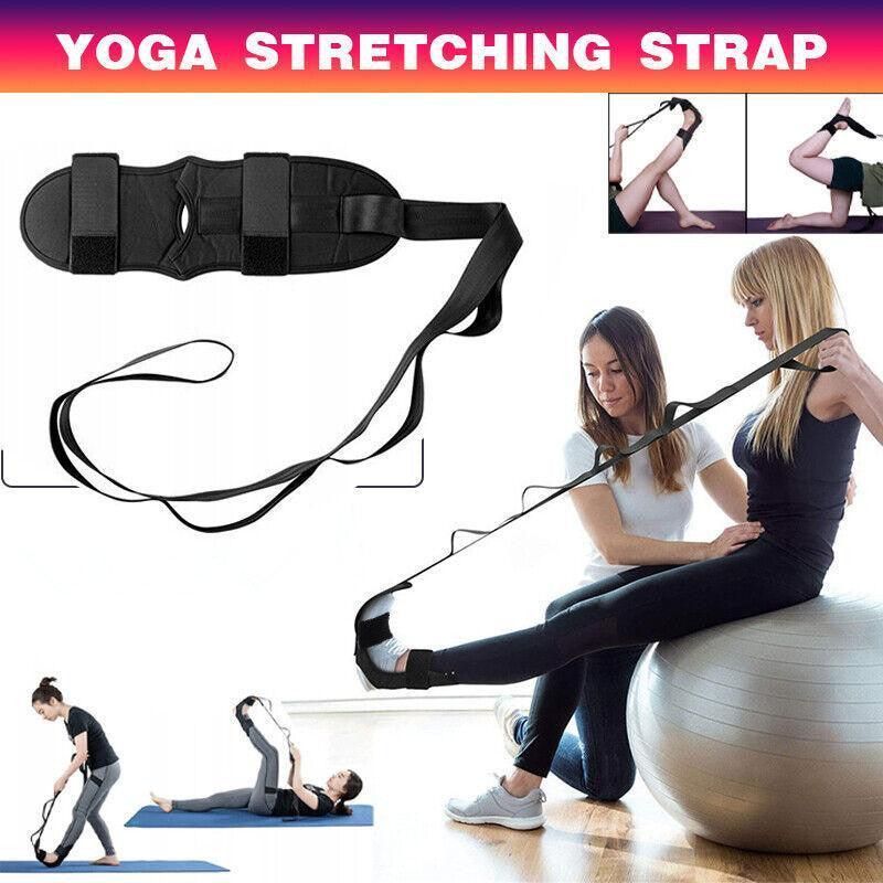 Adjustable Yoga Stretching Strap Foot Leg Trainer for Flexibility and Balance V528-STRETCHBELT-40522