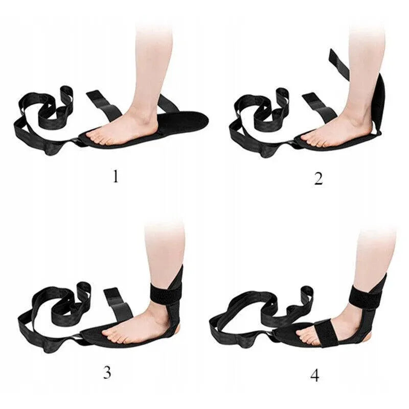 Adjustable Yoga Stretching Strap Foot Leg Trainer for Flexibility and Balance V528-STRETCHBELT-40522
