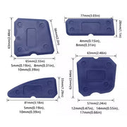 20pcs Caulk Smear Scraper Set Kitchen Bathroom Sink Sealant Joint Finishing Tool - Sky Blue V528-STRICKLE-5SET-SKY-BLUE-942058