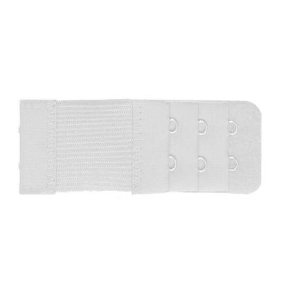 Maternity Strap Clip On Bra Extender Extension 2 Hooks Ladies Plus Size - White V528-STYLE-2HOOKS-COLOUR-WHITE47188
