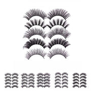 5 Pairs 3D Thick Mink Fake False Eyelashes Natural Long Wispy Makeup Lashes Au - 3D-55 V528-STYLE-3D-5565909