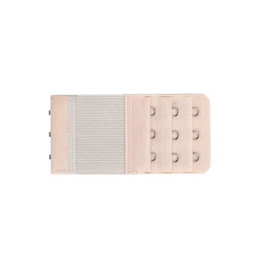 Maternity Strap Clip On Bra Extender Extension 3 Hooks Ladies Plus Size - Beige V528-STYLE-3HOOKS-COLOUR-BEIGE94825