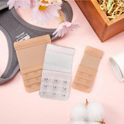 Maternity Strap Clip On Bra Extender Extension 3 Hooks Ladies Plus Size - Beige V528-STYLE-3HOOKS-COLOUR-BEIGE94825