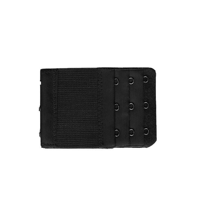 Maternity Strap Clip On Bra Extender Extension 3 Hooks Ladies Plus Size - Black V528-STYLE-3HOOKS-COLOUR-BLACK32148
