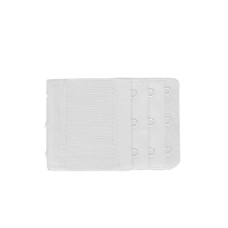 Maternity Strap Clip On Bra Extender Extension 3 Hooks Ladies Plus Size - White V528-STYLE-3HOOKS-COLOUR-WHITE94409