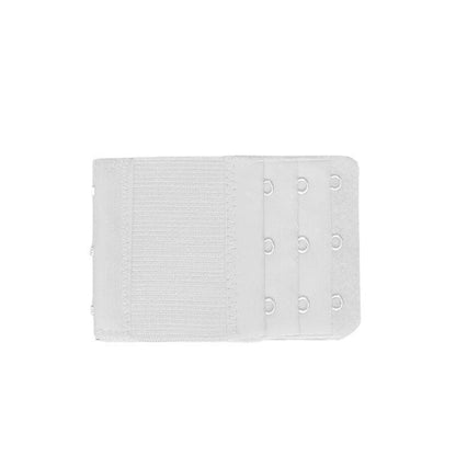 Maternity Strap Clip On Bra Extender Extension 3 Hooks Ladies Plus Size - White V528-STYLE-3HOOKS-COLOUR-WHITE94409