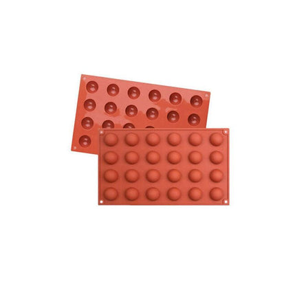 Soap Mold Cake Mould Kitchen Accessories Kitchenware Silicone Gel Baking Tools - 15 semicircle V528-STYLES-15SEMICIRCLE87806