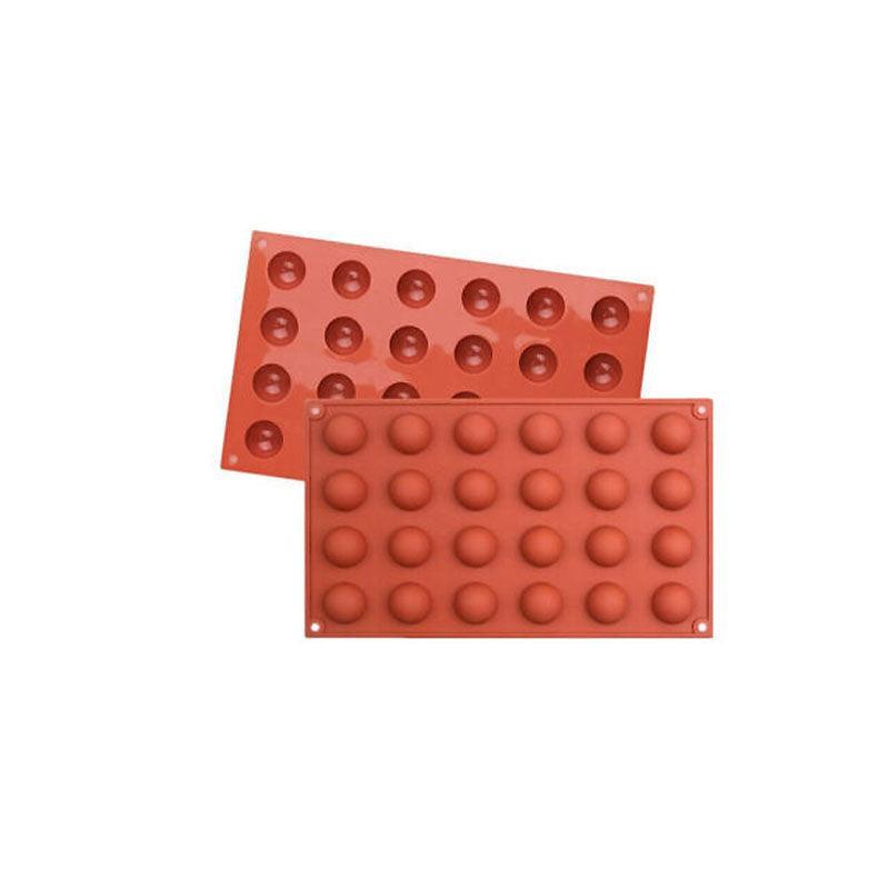 Soap Mold Cake Mould Kitchen Accessories Kitchenware Silicone Gel Baking Tools - 6 semicircle V528-STYLES-6SEMICIRCLE69831