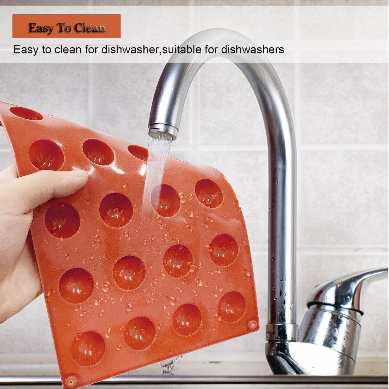 Soap Mold Cake Mould Kitchen Accessories Kitchenware Silicone Gel Baking Tools - 6 semicircle V528-STYLES-6SEMICIRCLE69831