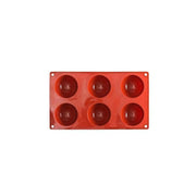 Soap Mold Cake Mould Kitchen Accessories Kitchenware Silicone Gel Baking Tools - 6 semicircle V528-STYLES-6SEMICIRCLE69831