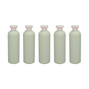 5PCS Green Squeeze Bottles Refillable Plastic Liquid Soap Lotion Travel Use V528-SUB-BOTTLE-4PCS-400ML-584361