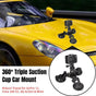 Sports Camera Accessories Three Legged Car Suction Cups Mounting Tool for Camera V528-SUCTION-CUP-684195