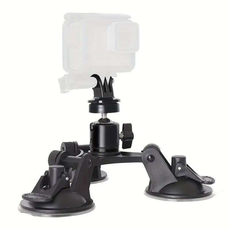 Sports Camera Accessories Three Legged Car Suction Cups Mounting Tool for Camera V528-SUCTION-CUP-684195