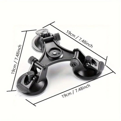 Sports Camera Accessories Three Legged Car Suction Cups Mounting Tool for Camera V528-SUCTION-CUP-684195