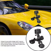 Sports Camera Accessories Three Legged Car Suction Cups Mounting Tool for Camera V528-SUCTION-CUP-684195