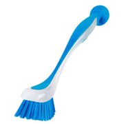 Multi Functional Long Handle Cleaning Brush Vertical Suction Kitchen Brush - Blue V528-SUCTION-CUP-BRUSH-BLUE-106548