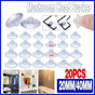 20Pcs 20/40Mm Suction Cups Caps Suckers Aquarium Fish Tank Glass Hanger Pads - 20MM V528-SUCTIONCUP-20MM-20PCS-38499