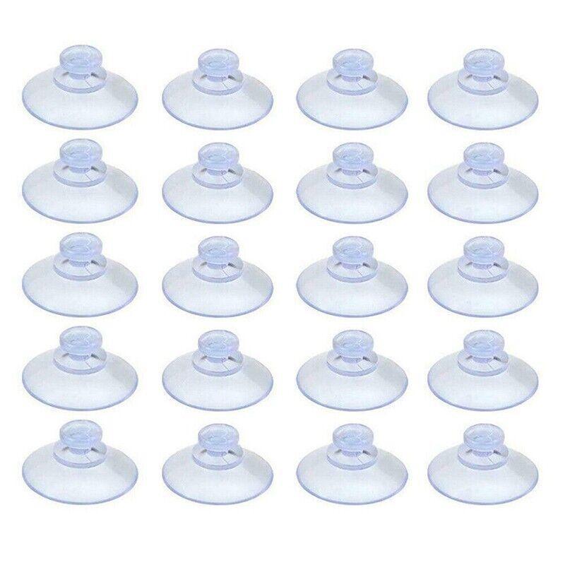 20Pcs 20/40Mm Suction Cups Caps Suckers Aquarium Fish Tank Glass Hanger Pads - 20MM V528-SUCTIONCUP-20MM-20PCS-38499