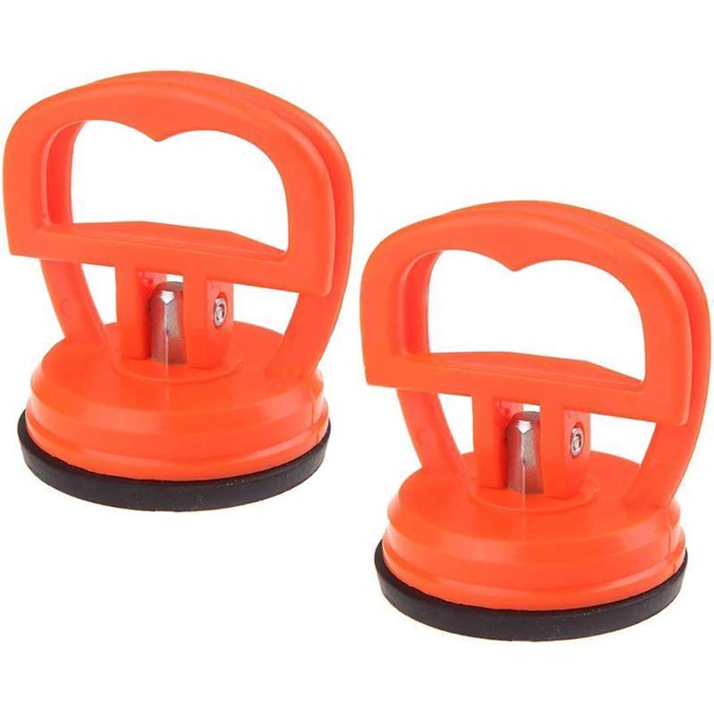 2PCS Suction Cup Dent Puller Car Body Panel Repair Tool for Screen and Glass V528-SUCTIONCUP-ORANGE-2PCS-835931