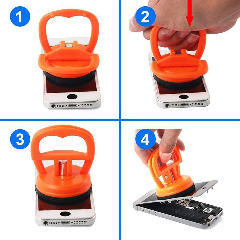 2PCS Suction Cup Dent Puller Car Body Panel Repair Tool for Screen and Glass V528-SUCTIONCUP-ORANGE-2PCS-835931