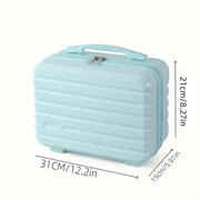 Portable 14 Inch Suitcase Mini Small Travel Storage Hand Gift Box - Green V528-SUITCASE-1-GREEN-957190