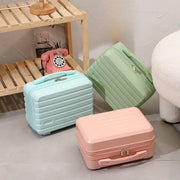 Portable 14 Inch Suitcase Mini Small Travel Storage Hand Gift Box - Green V528-SUITCASE-1-GREEN-957190