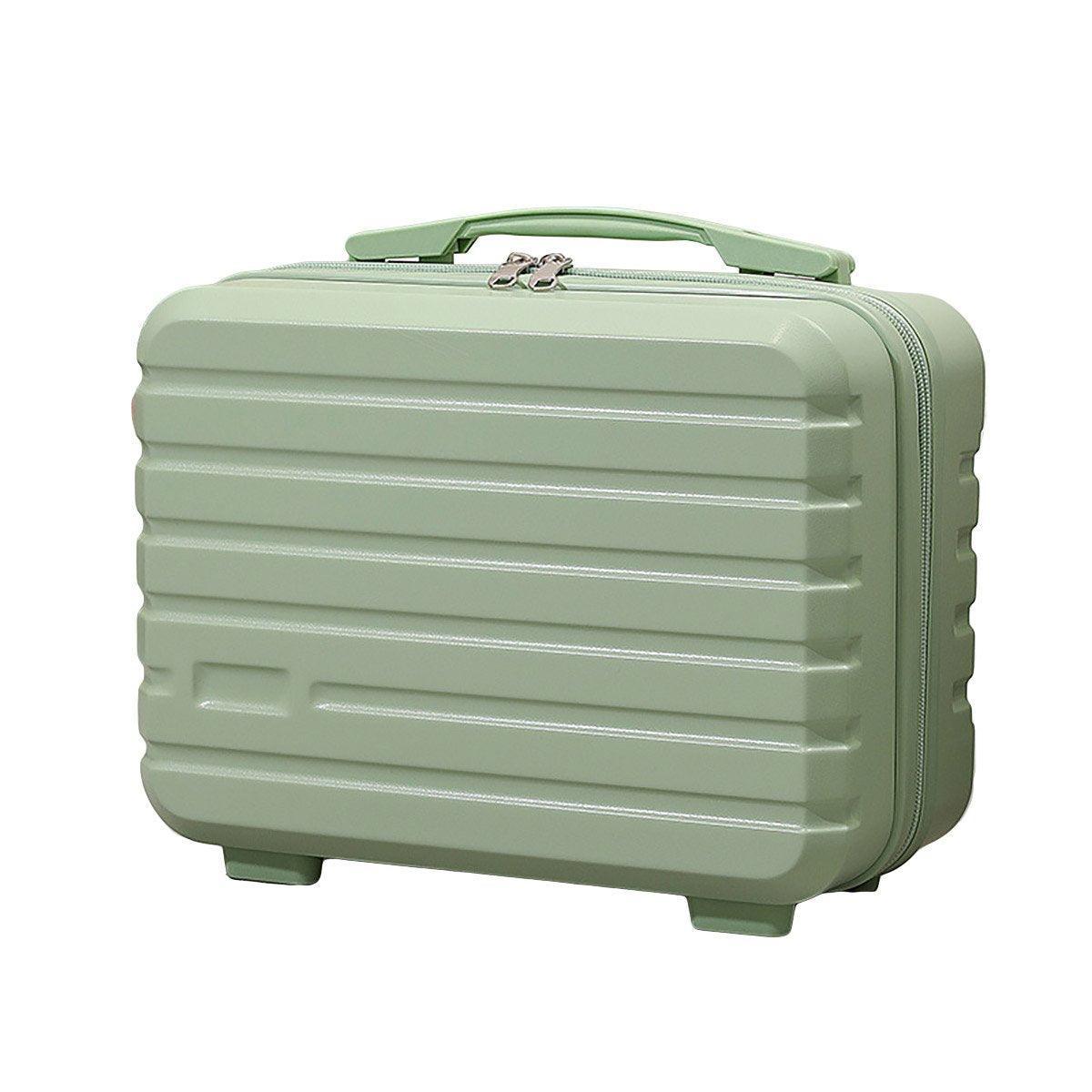 Portable 14 Inch Suitcase Mini Small Travel Storage Hand Gift Box - Green V528-SUITCASE-1-GREEN-957190