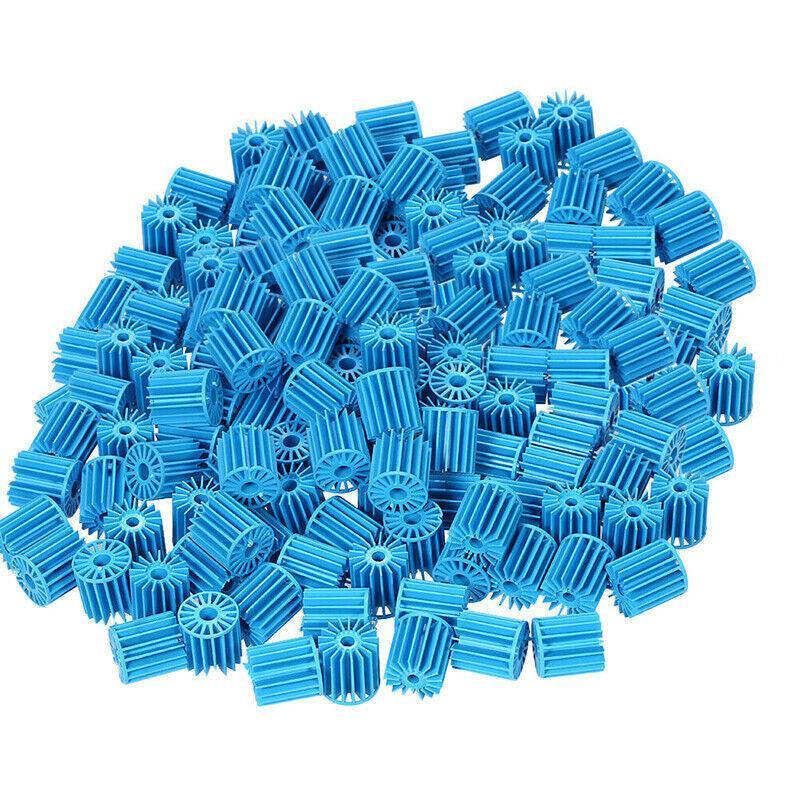 100-300X Bio Balls Aquarium Marine Fish Tank Pond Sump Filter Media Biological - Blue 100PCS V528-SUMPFILTERMEDIA-100PCS-BLUE-593434