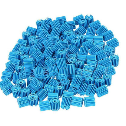 100-300X Bio Balls Aquarium Marine Fish Tank Pond Sump Filter Media Biological - Blue 100PCS V528-SUMPFILTERMEDIA-100PCS-BLUE-593434