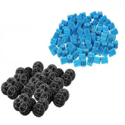100-300X Bio Balls Aquarium Marine Fish Tank Pond Sump Filter Media Biological - Blue 100PCS V528-SUMPFILTERMEDIA-100PCS-BLUE-593434