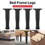 4pcs Adjustable Bed Frame Feet Ribbed Furniture Support Legs Sturdy Foundation V528-SUPPORT-4PCS-442483