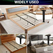 4pcs Adjustable Bed Frame Feet Ribbed Furniture Support Legs Sturdy Foundation V528-SUPPORT-4PCS-442483
