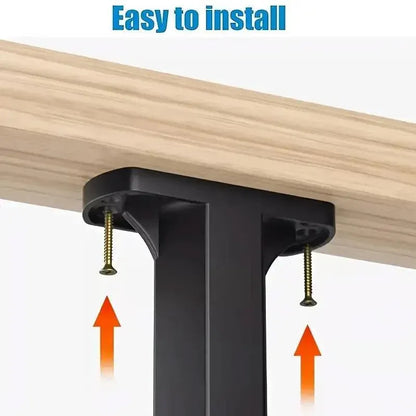 4pcs Adjustable Bed Frame Feet Ribbed Furniture Support Legs Sturdy Foundation V528-SUPPORT-4PCS-442483