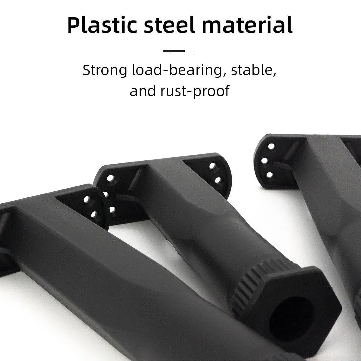 4pcs Adjustable Bed Frame Feet Ribbed Furniture Support Legs Sturdy Foundation V528-SUPPORT-4PCS-442483