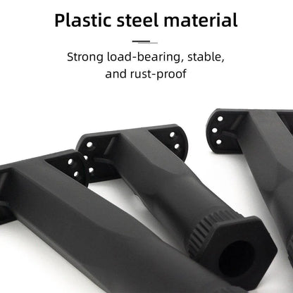 4pcs Adjustable Bed Frame Feet Ribbed Furniture Support Legs Sturdy Foundation V528-SUPPORT-4PCS-442483
