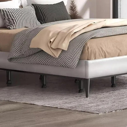 4pcs Adjustable Bed Frame Feet Ribbed Furniture Support Legs Sturdy Foundation V528-SUPPORT-4PCS-442483