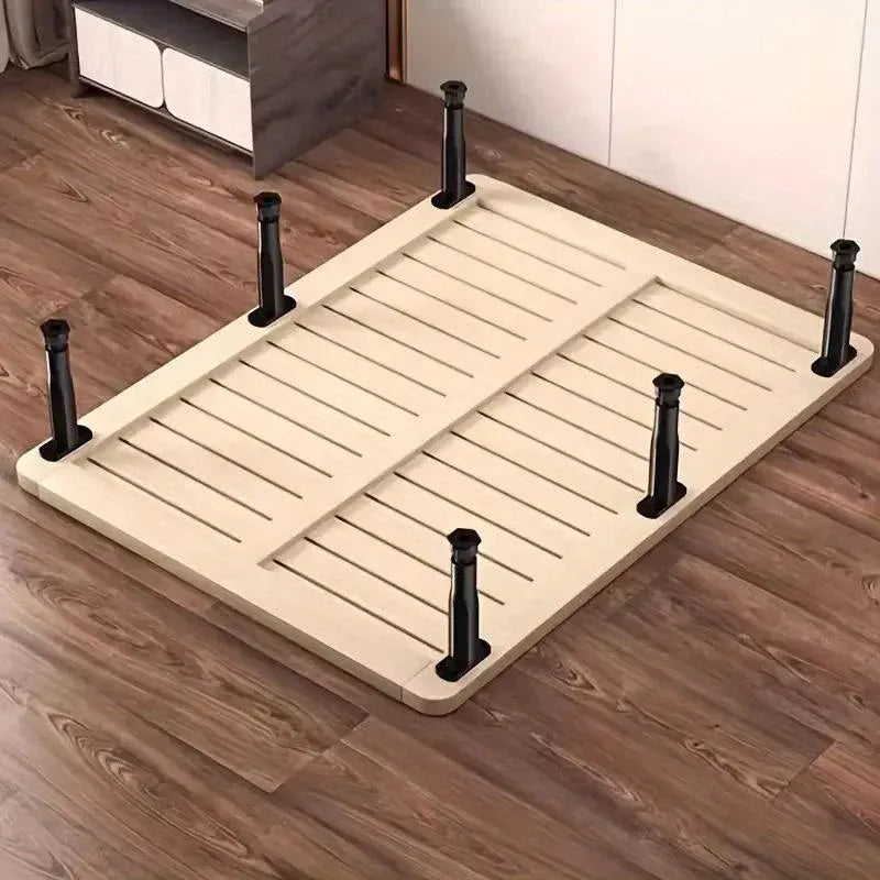 4pcs Adjustable Bed Frame Feet Ribbed Furniture Support Legs Sturdy Foundation V528-SUPPORT-4PCS-442483