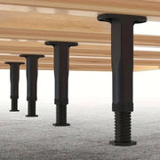 4pcs Adjustable Bed Frame Feet Ribbed Furniture Support Legs Sturdy Foundation V528-SUPPORT-4PCS-442483
