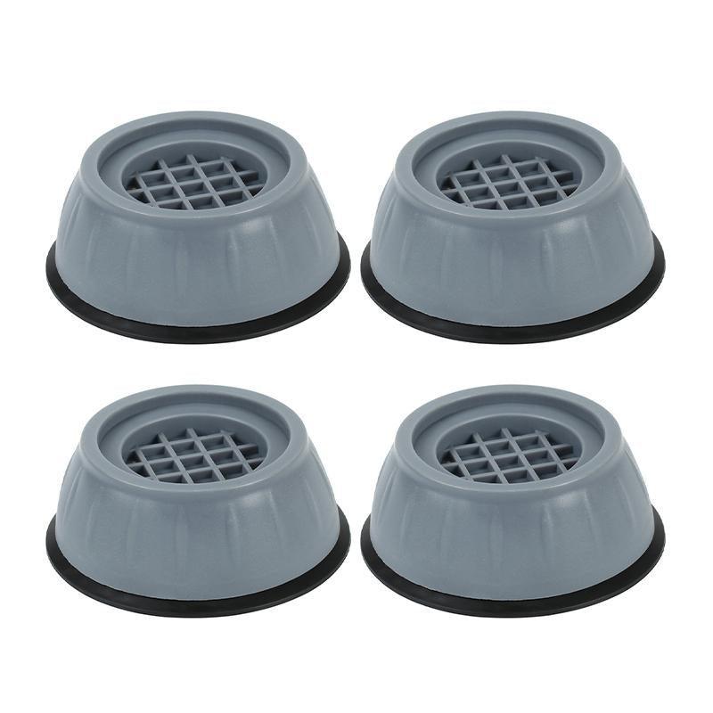4x Washing Machine Support Pads Anti Vibration Leg Stopper Foot Pad Feet Pads - Small