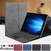 Premium Leather Case Cover Protector For Microsoft Surface Pro 8 - Black V528-SURFACEPRO8-BLACK-57785