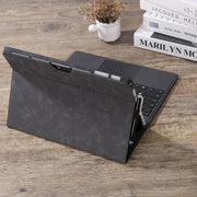 Premium Leather Case Cover Protector For Microsoft Surface Pro 8 - Black V528-SURFACEPRO8-BLACK-57785