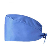 100% Cotton Unisex Surgical Scrub Cap for Doctors & Nurses - Blue V528-SURGICALSCRUBCAP-BLUE-90513
