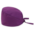 100% Cotton Unisex Surgical Scrub Cap for Doctors & Nurses - Purple V528-SURGICALSCRUBCAP-PURPLE-40476