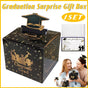 Birthday Creative Money-drawing Gift Box Graduation Party Money Drawing Box V528-SURPRISEBOXBLACKFINISHSCHOOL-539350