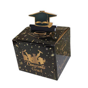 Birthday Creative Money-drawing Gift Box Graduation Party Money Drawing Box V528-SURPRISEBOXBLACKFINISHSCHOOL-539350