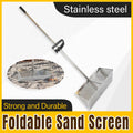 Stainless Steel Sand Screen Collapsible Beach Screen Crab Trap Fishing Gear V528-SUS-SAND-SCREEN-217967