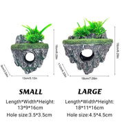 Fish Tank Aquascape Hoverstone Decoration Natural Rock Landscaping for Aquarium - S V528-SUSPENDED-STONE-S-798420