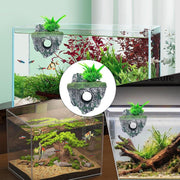 Fish Tank Aquascape Hoverstone Decoration Natural Rock Landscaping for Aquarium - S V528-SUSPENDED-STONE-S-798420