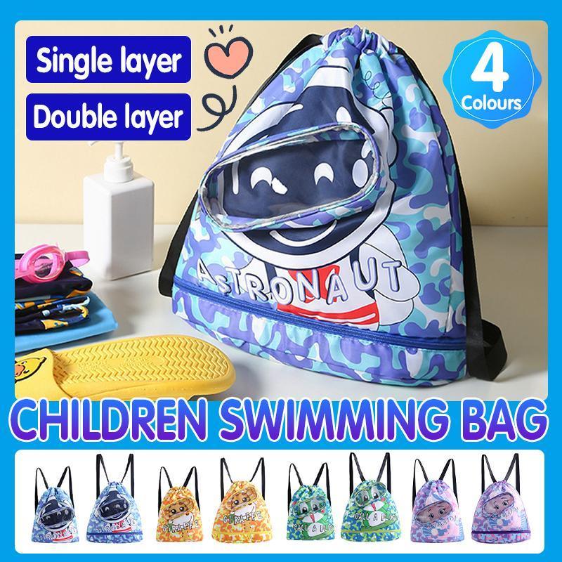 Waterproof Swim Backpack Durable Storage Bag Beach Pool Outdoor Travel - Yellow-Small (Single layer) V528-SWIMMINGBAG-YELLOW-S-270216