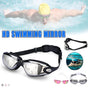 Unisex Swimming Goggles Waterproof Anti Fog Adjustable Swim Glasses for Men Women - Black V528-SWIMMINGGOGGLES-BLACK-943211